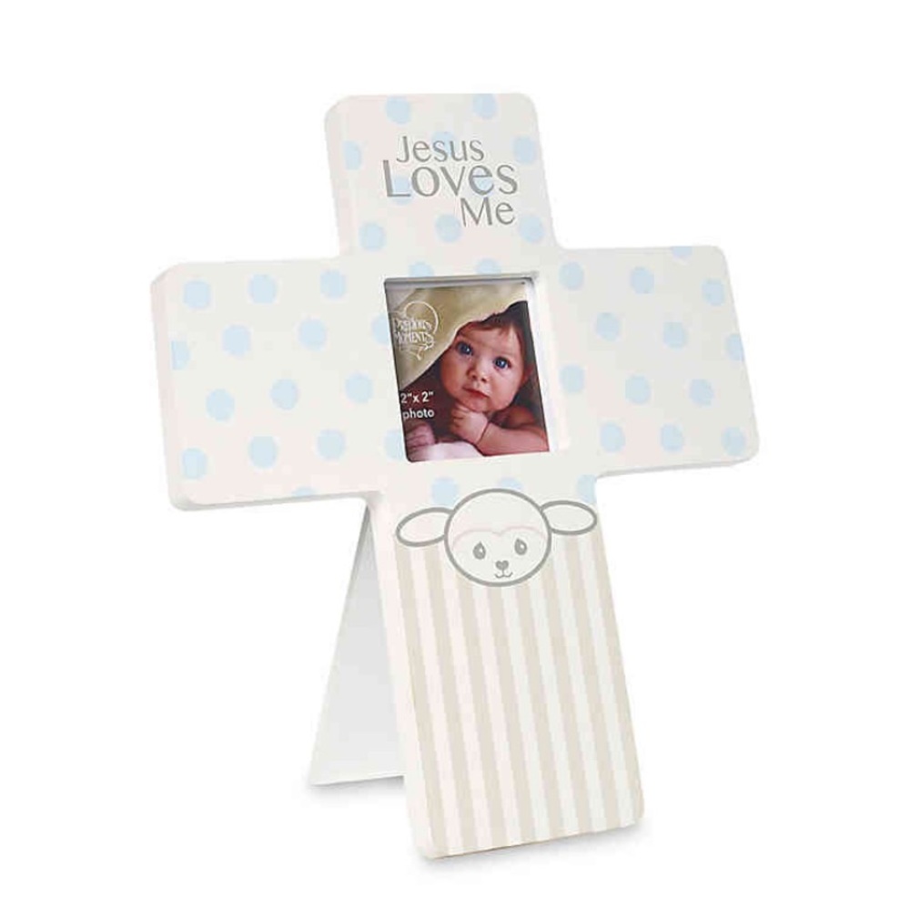 Precious Moments Lamb Photo Frame  - Boy